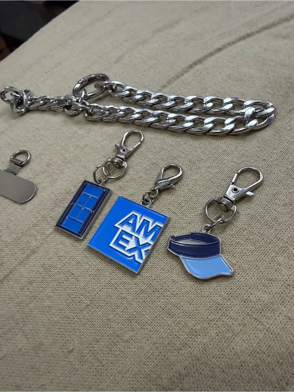 US OPEN 2026 Amex Keychain Set